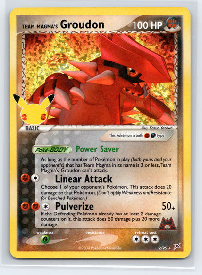 Team Magma's Groudon - #9/95 - Celebrations: Classic Collection