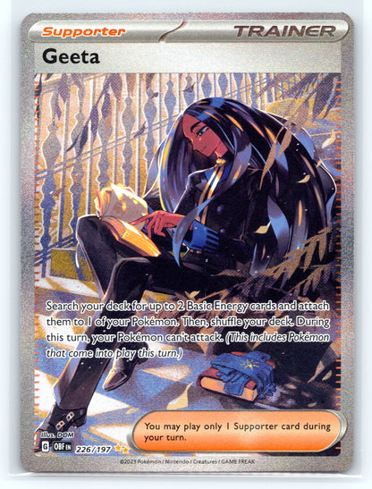 Geeta - #226/197 - SV03: Obsidian Flames