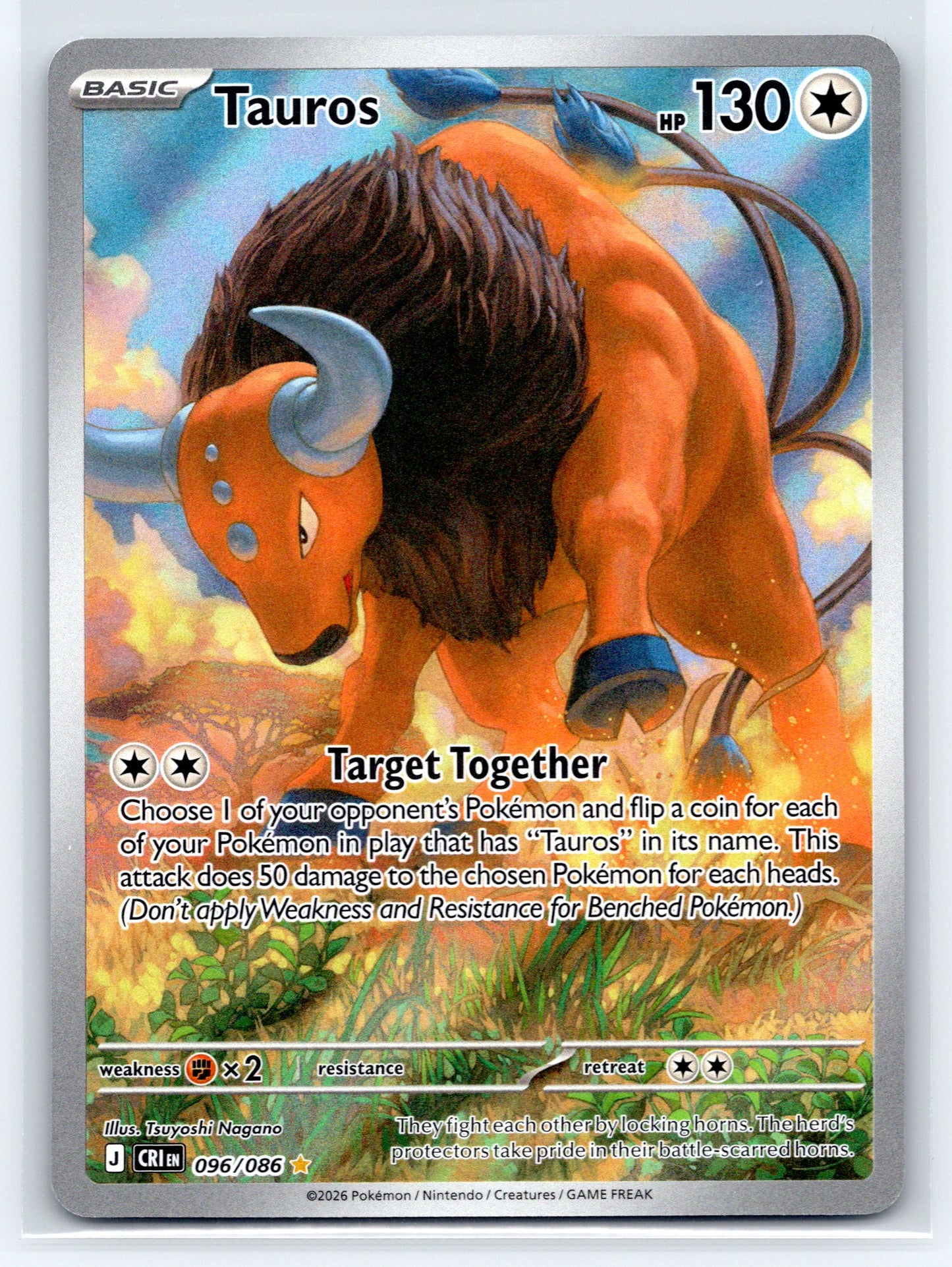 Tauros - #096/086 - ME04: Chaos Rising