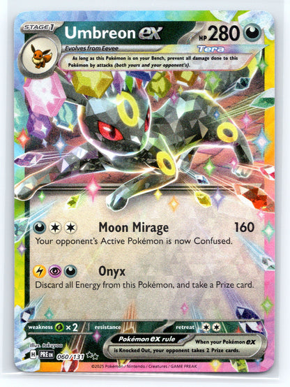 Umbreon ex - #060/131 - SV: Prismatic Evolutions