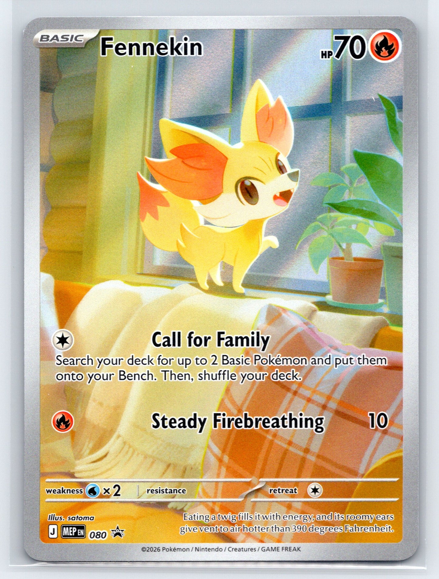 Fennekin - #080 - ME: Mega Evolution Promo