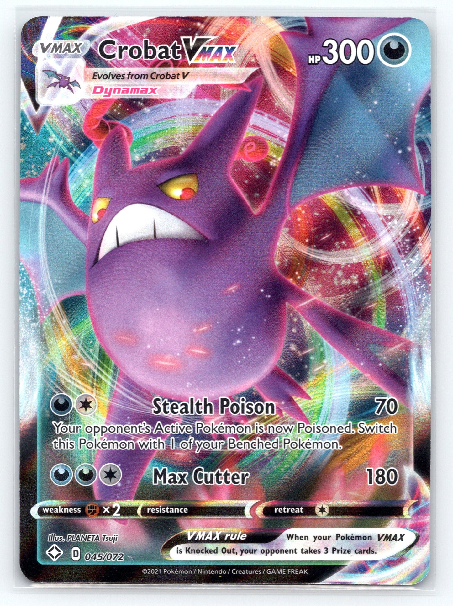Crobat VMAX - #045/072 - Shining Fates