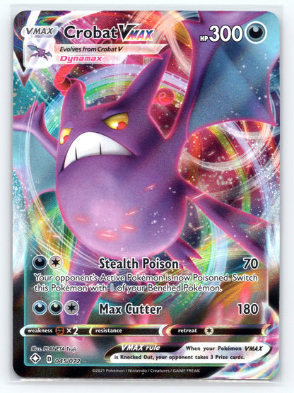Crobat VMAX - #045/072 - Shining Fates