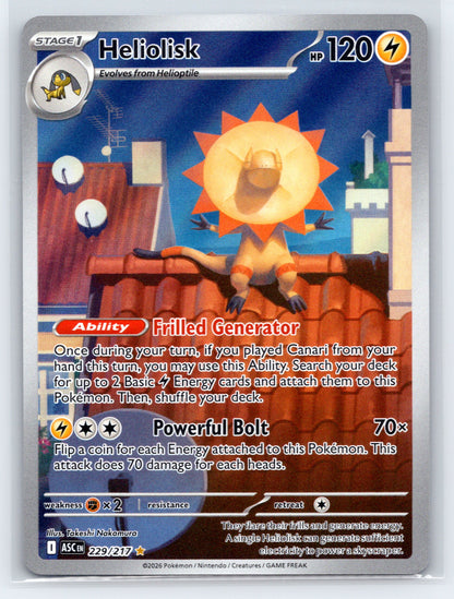 Heliolisk - #229/217 - ME: Ascended Heroes