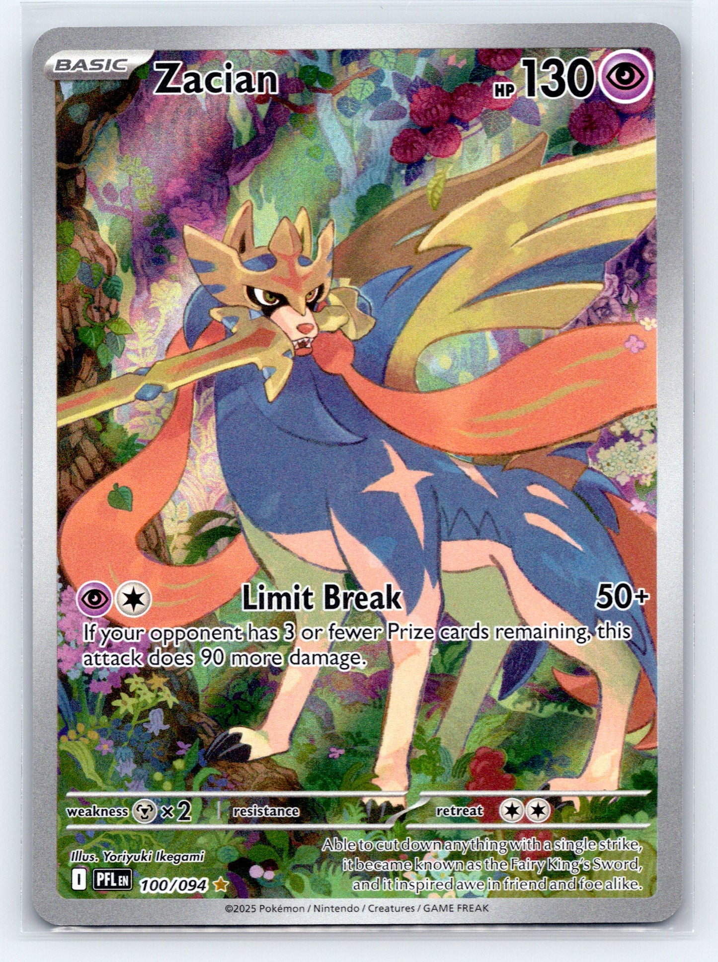 Zacian - #100/094 - ME02: Phantasmal Flames