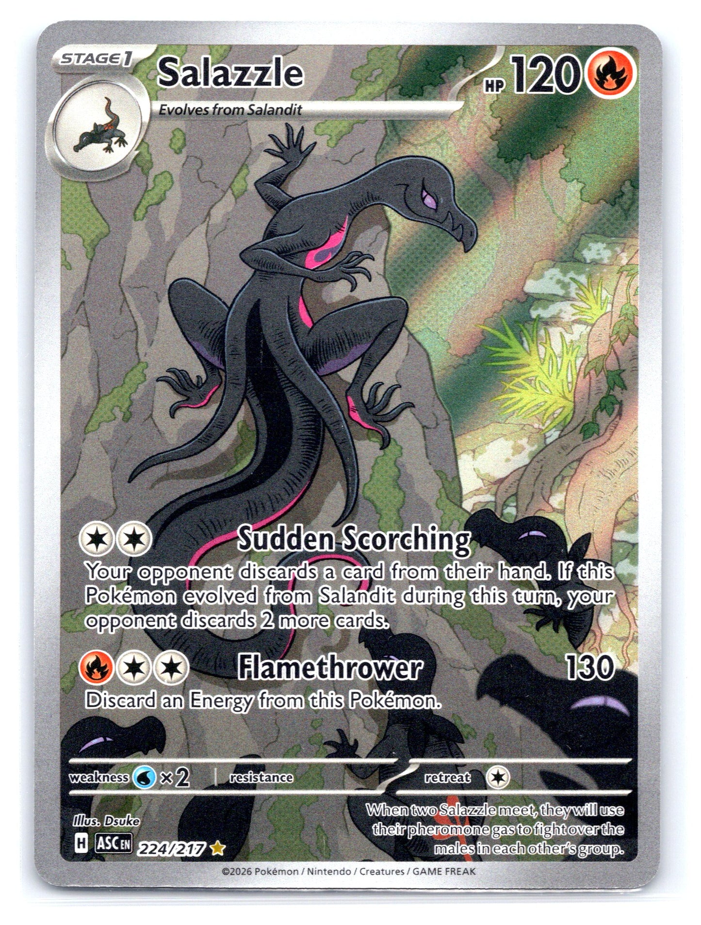 Salazzle - #224/217 - ME: Ascended Heroes