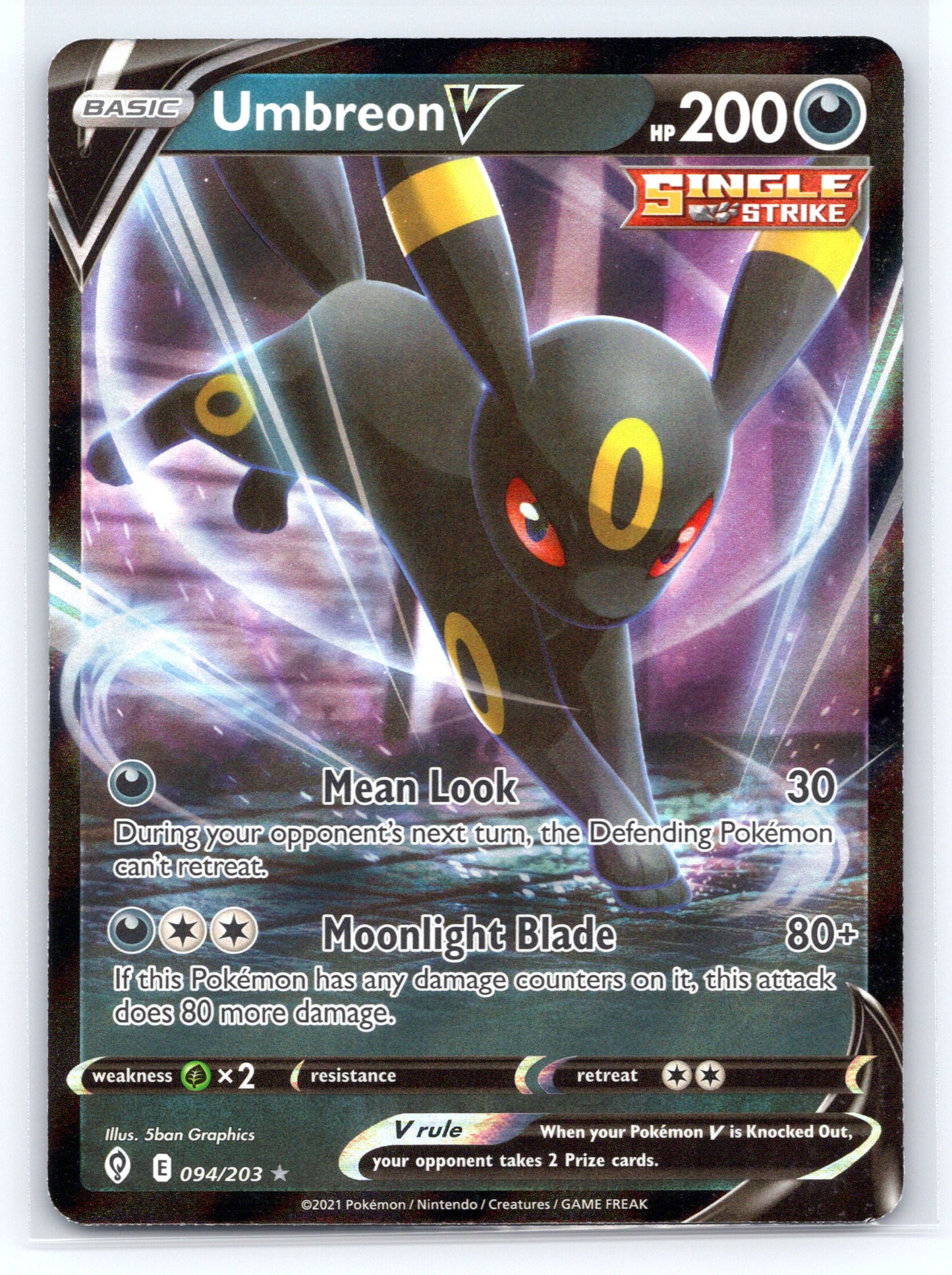 Umbreon V - #094/203 - Deck Exclusives