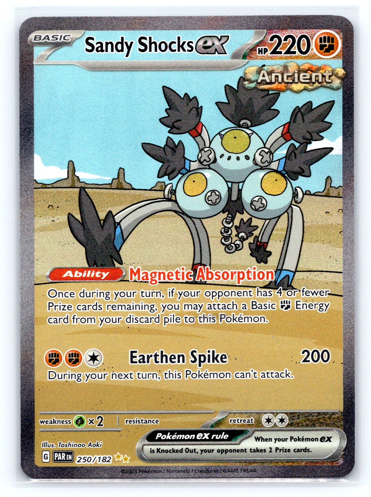 Sandy Shocks ex - #250/182 - SV04: Paradox Rift