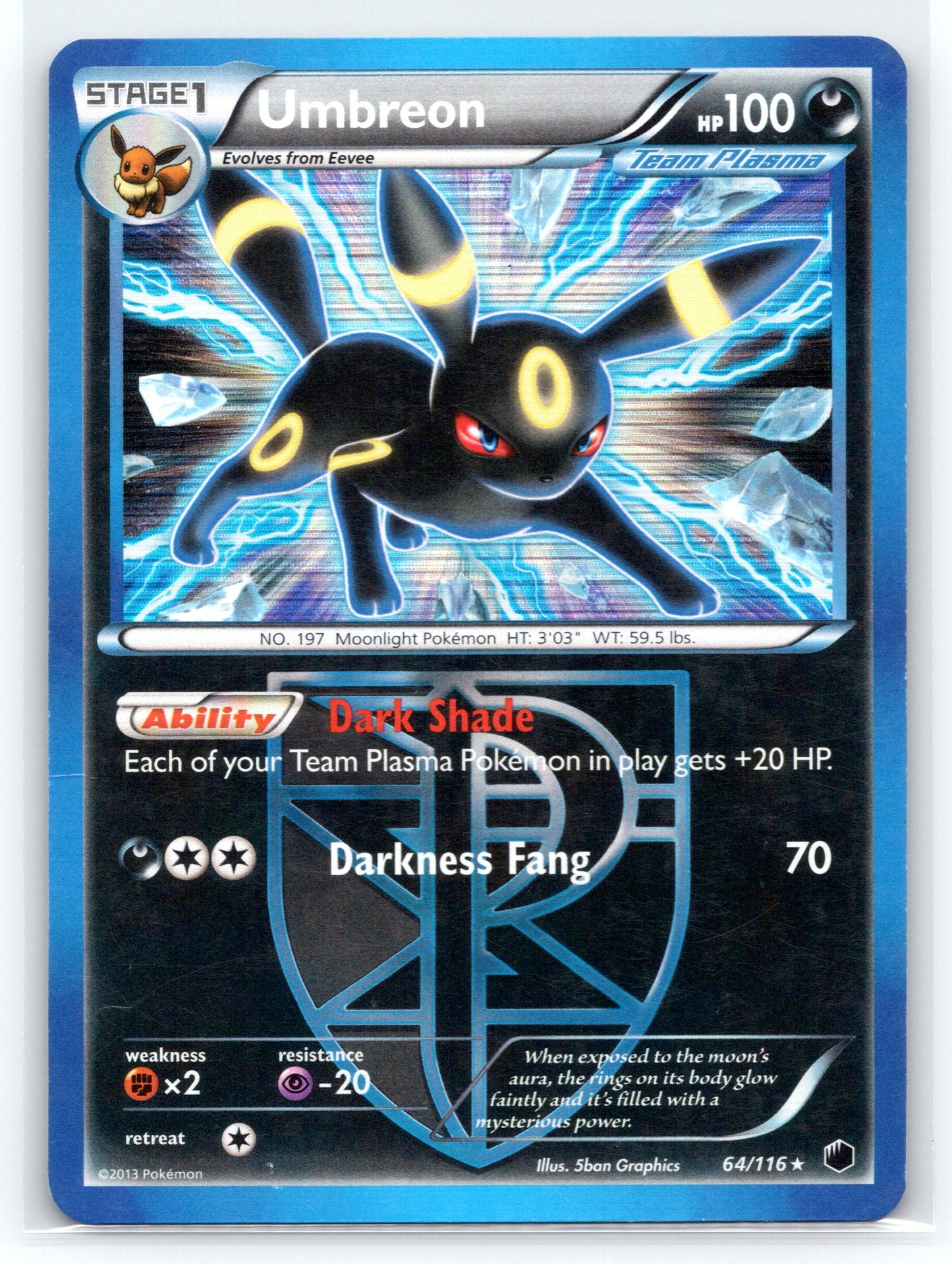 Umbreon (Team Plasma) - #64/116 - Plasma Freeze