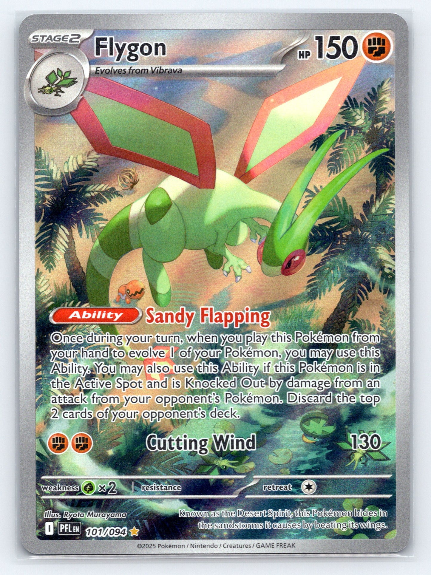 Flygon - #101/094 - ME02: Phantasmal Flames