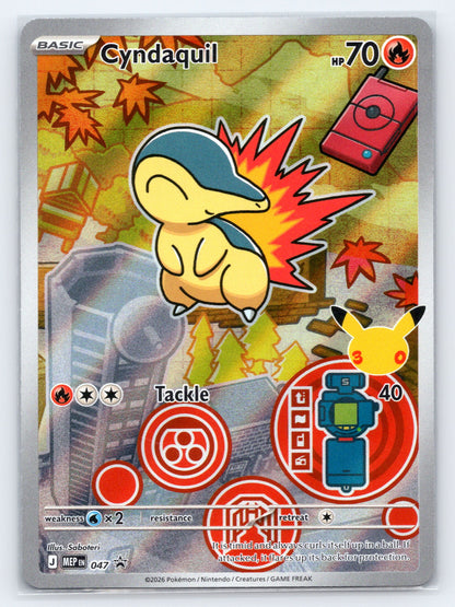 Cyndaquil - #047 - ME: Mega Evolution Promo