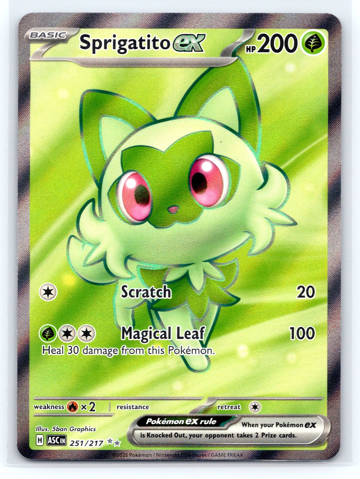 Sprigatito ex - #251/217 - ME: Ascended Heroes