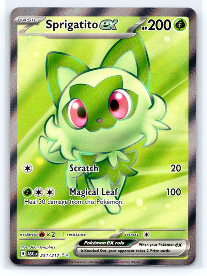 Sprigatito ex - #251/217 - ME: Ascended Heroes