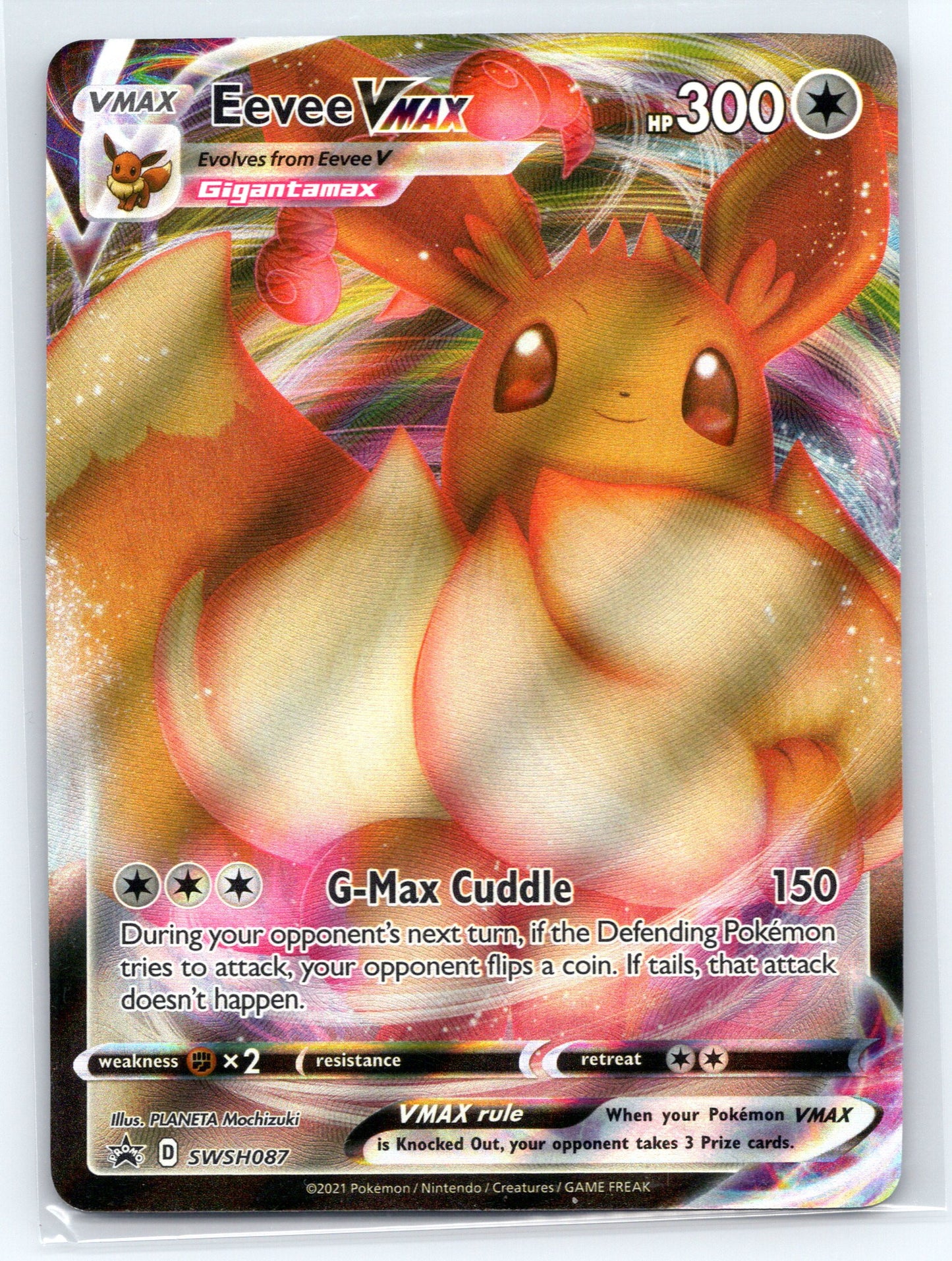 Eevee VMAX - #SWSH087 - SWSH: Sword & Shield Promo Cards