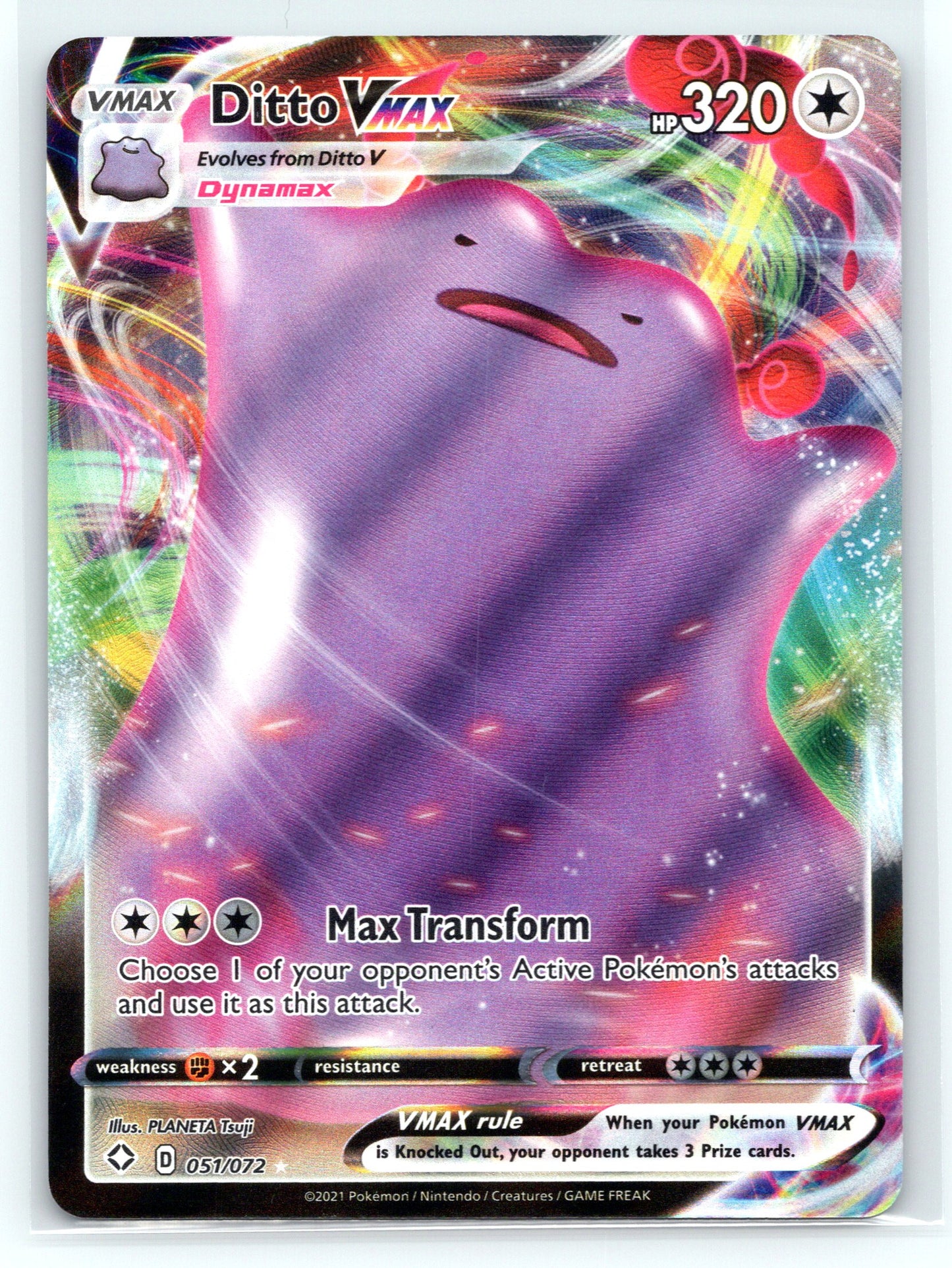 Ditto VMAX - #051/072 - Shining Fates