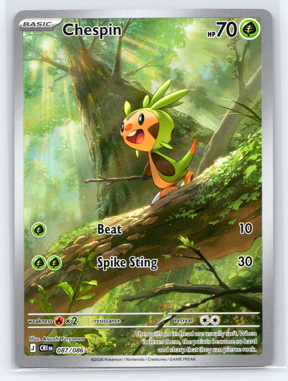Chespin - #087/086 - ME04: Chaos Rising