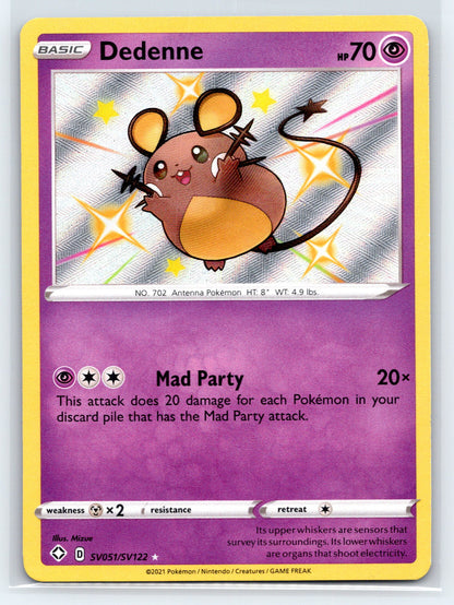 Dedenne - #SV051/SV122 - Shining Fates: Shiny Vault