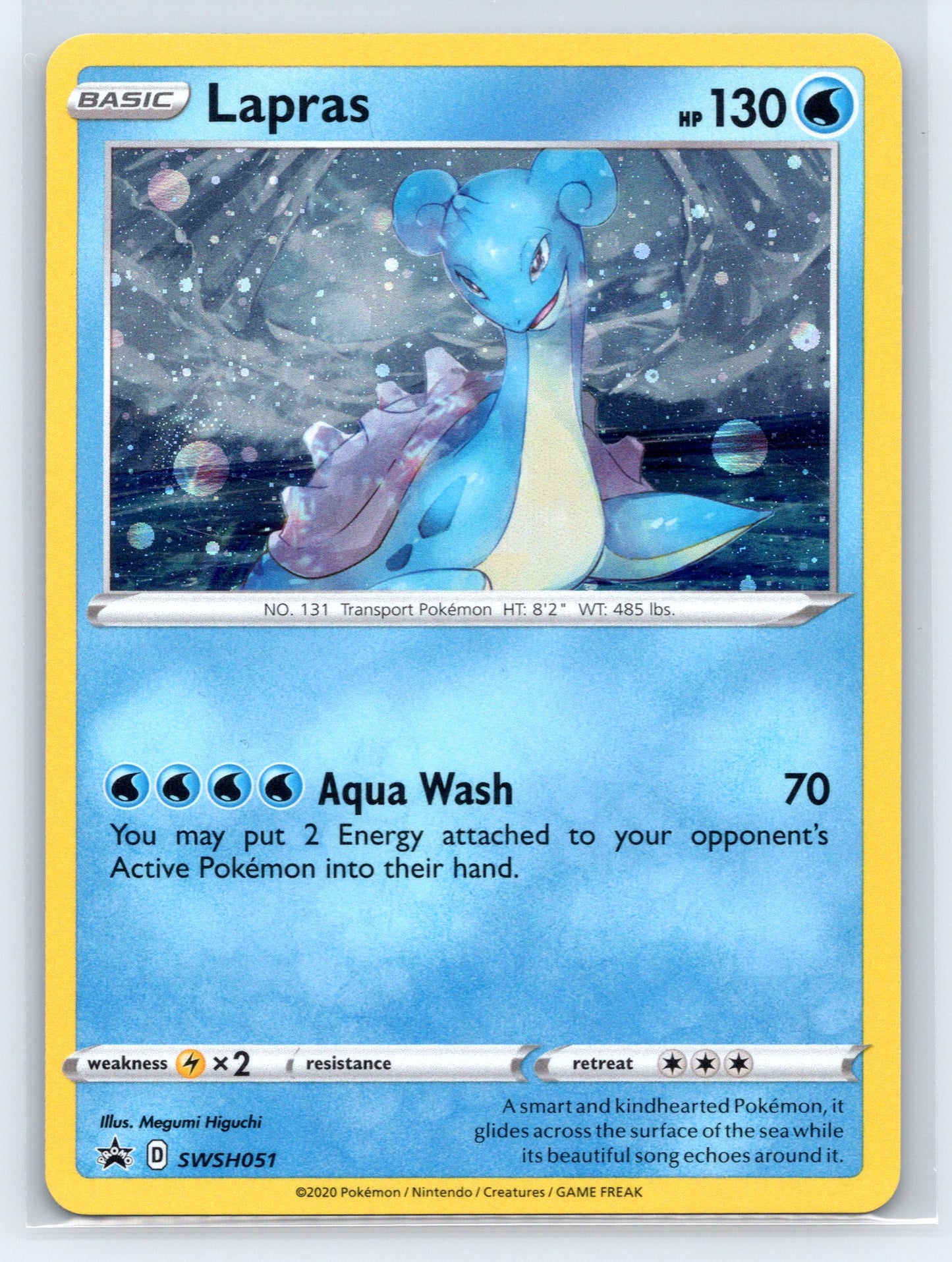 Lapras - #SWSH051 - SWSH: Sword & Shield Promo Cards