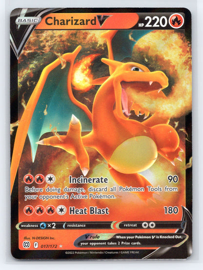 Charizard V - #017/172 - SWSH09: Brilliant Stars