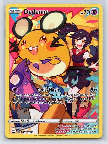 Dedenne - #TG07/TG30 - SWSH09: Brilliant Stars Trainer Gallery