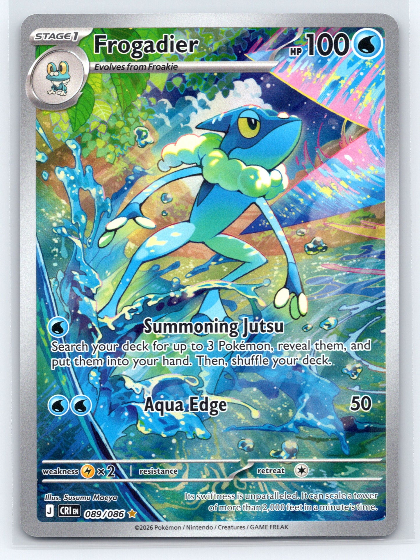 Frogadier - #089/086 - ME04: Chaos Rising