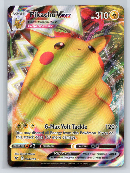 Pikachu VMAX - #044/185 - SWSH04: Vivid Voltage