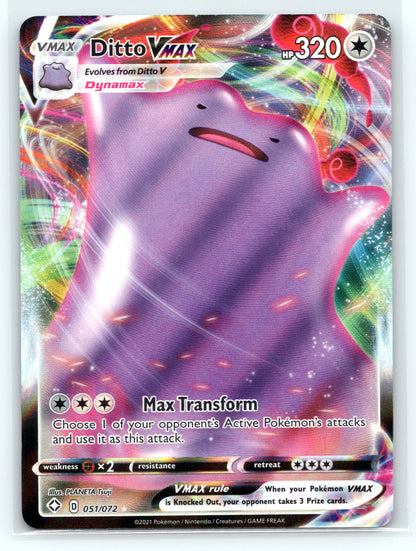 Ditto VMAX - #051/072 - Shining Fates