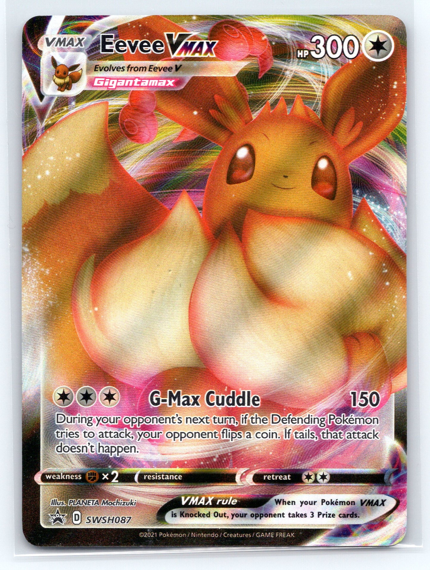 Eevee VMAX - #SWSH087 - SWSH: Sword & Shield Promo Cards