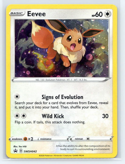 Eevee - #SWSH042 - SWSH: Sword & Shield Promo Cards