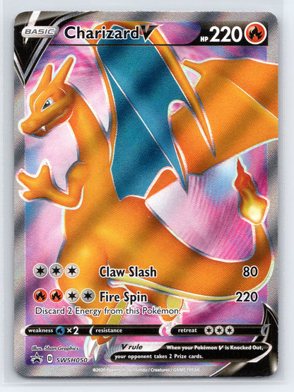 Charizard V - #SWSH050 - SWSH: Sword & Shield Promo Cards
