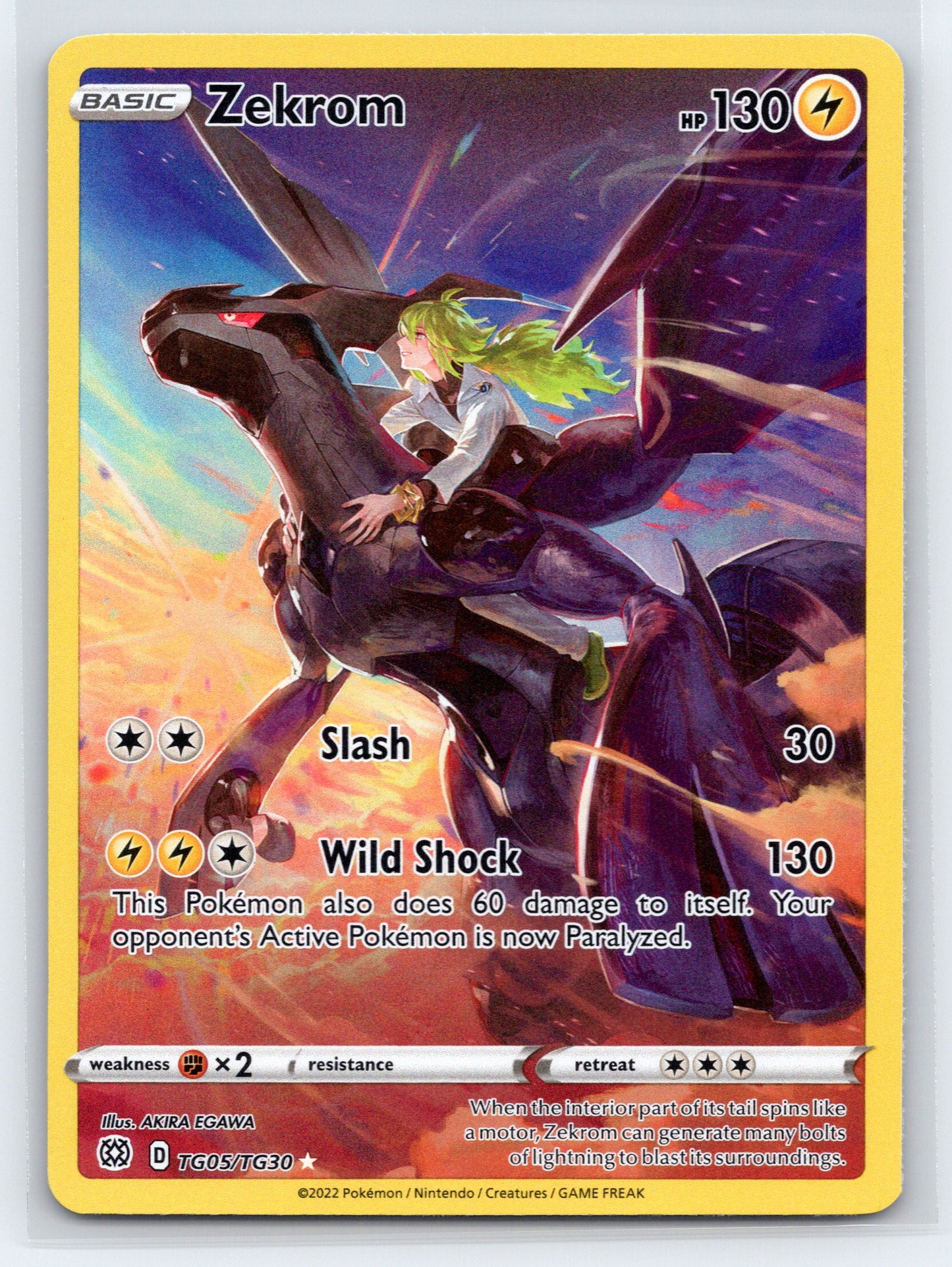 Zekrom - #TG05/TG30 - SWSH09: Brilliant Stars Trainer Gallery