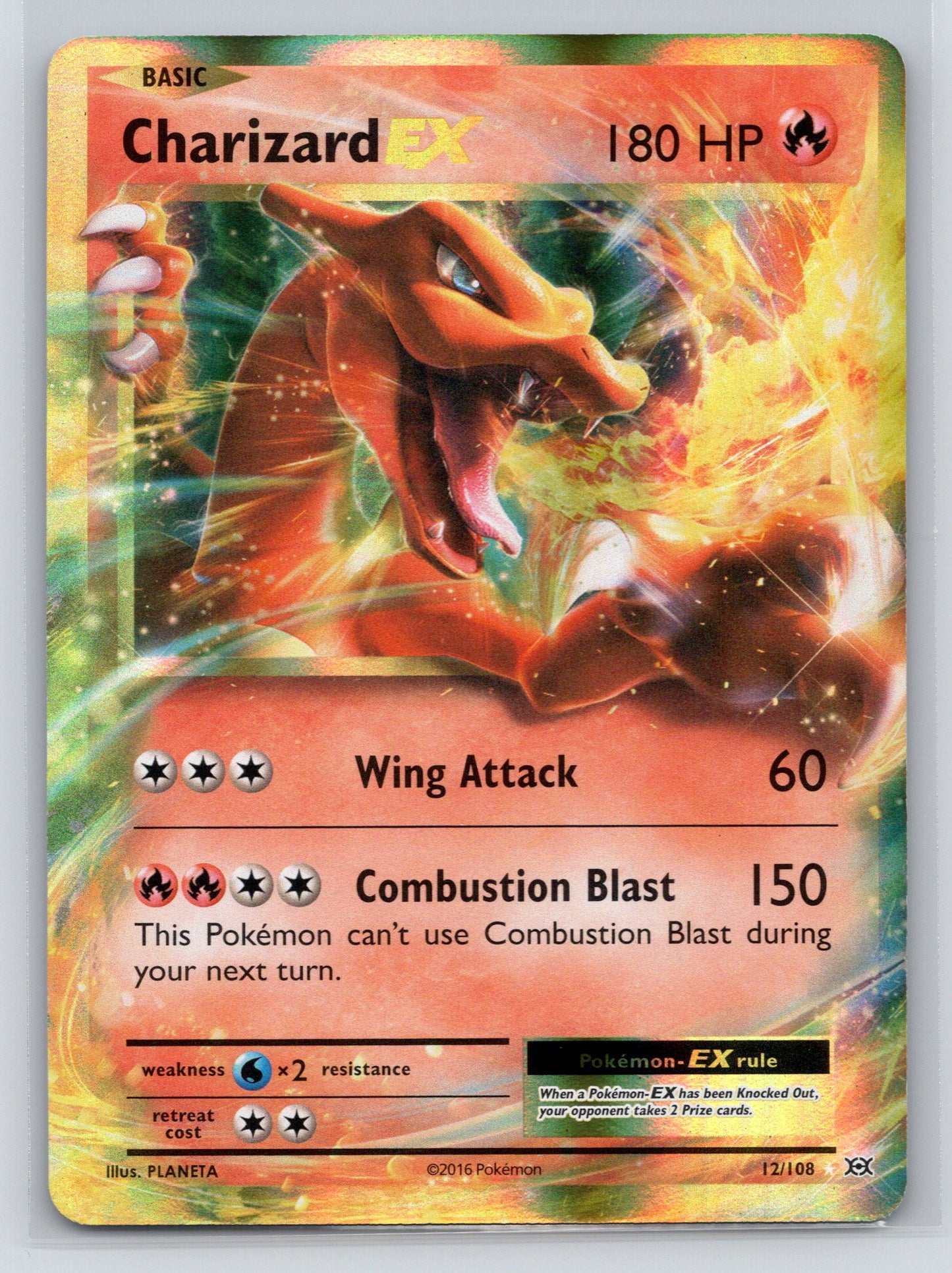 Charizard EX - #12/108 - XY - Evolutions