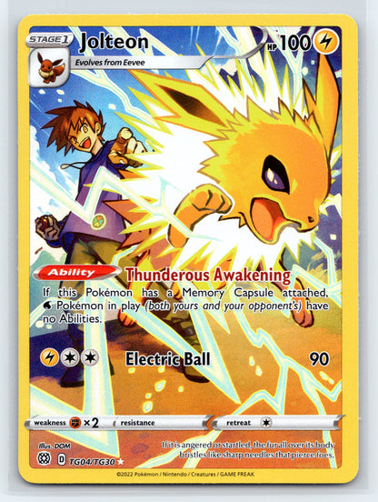 Jolteon - #TG04/TG30 - SWSH09: Brilliant Stars Trainer Gallery