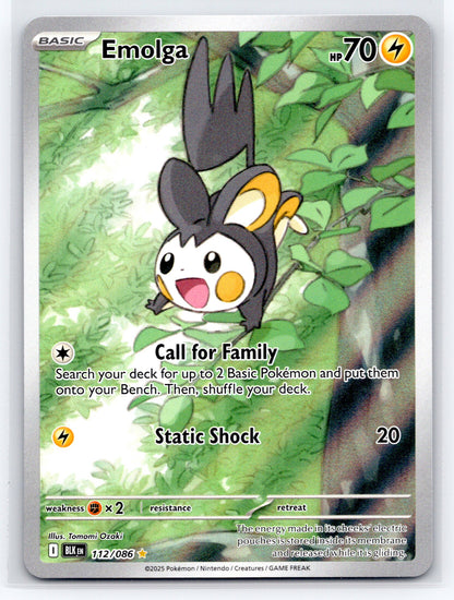 Emolga - #112/086 - SV: Black Bolt
