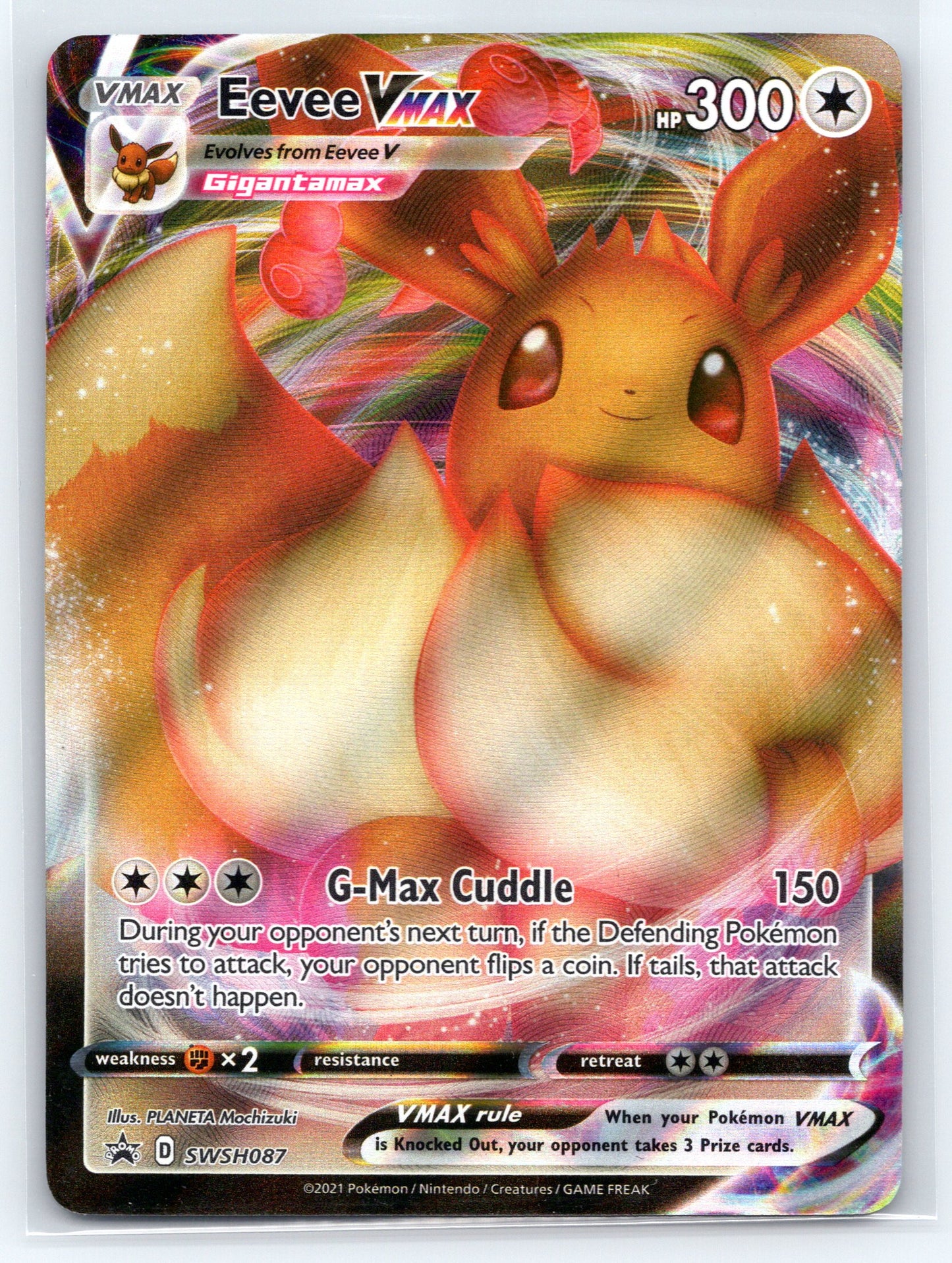 Eevee VMAX - #SWSH087 - SWSH: Sword & Shield Promo Cards