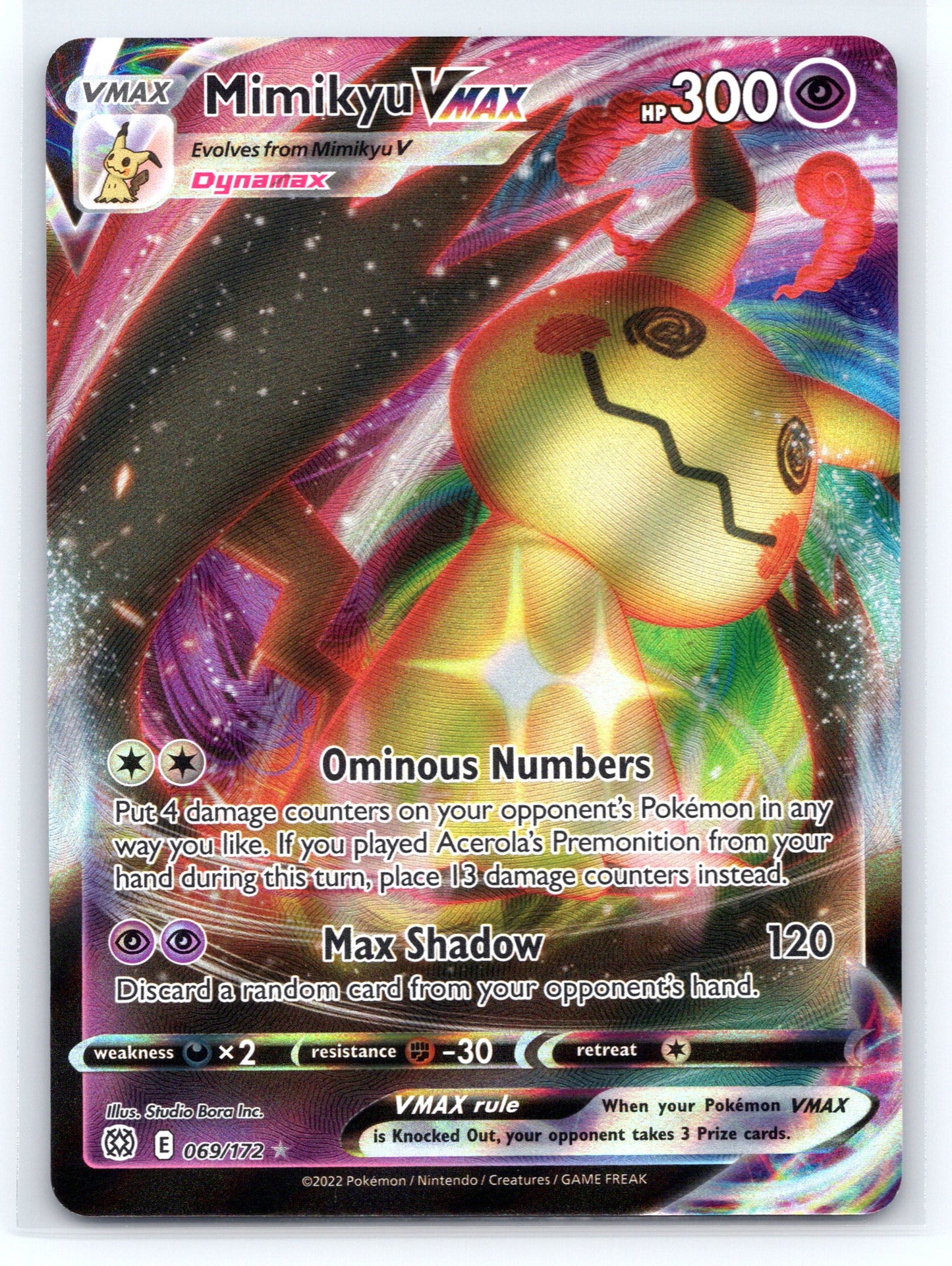 Mimikyu VMAX - #069/172 - SWSH09: Brilliant Stars