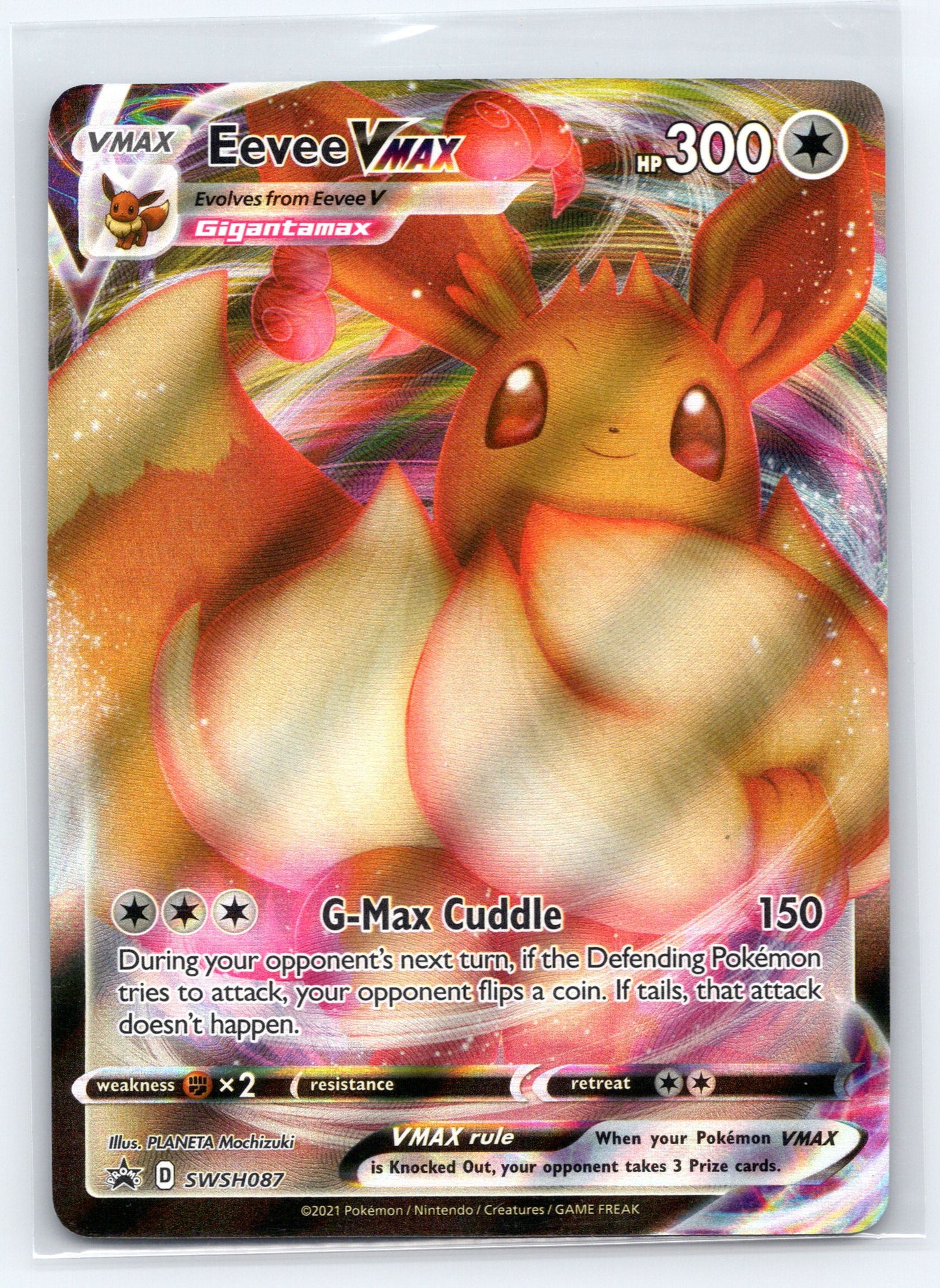 Eevee VMAX - #SWSH087 - SWSH: Sword & Shield Promo Cards