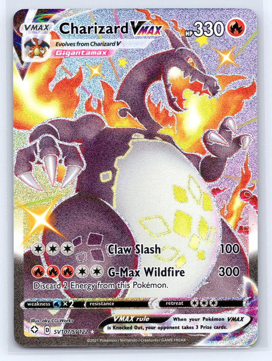 Charizard VMAX - #SV107/SV122 - Shining Fates: Shiny Vault