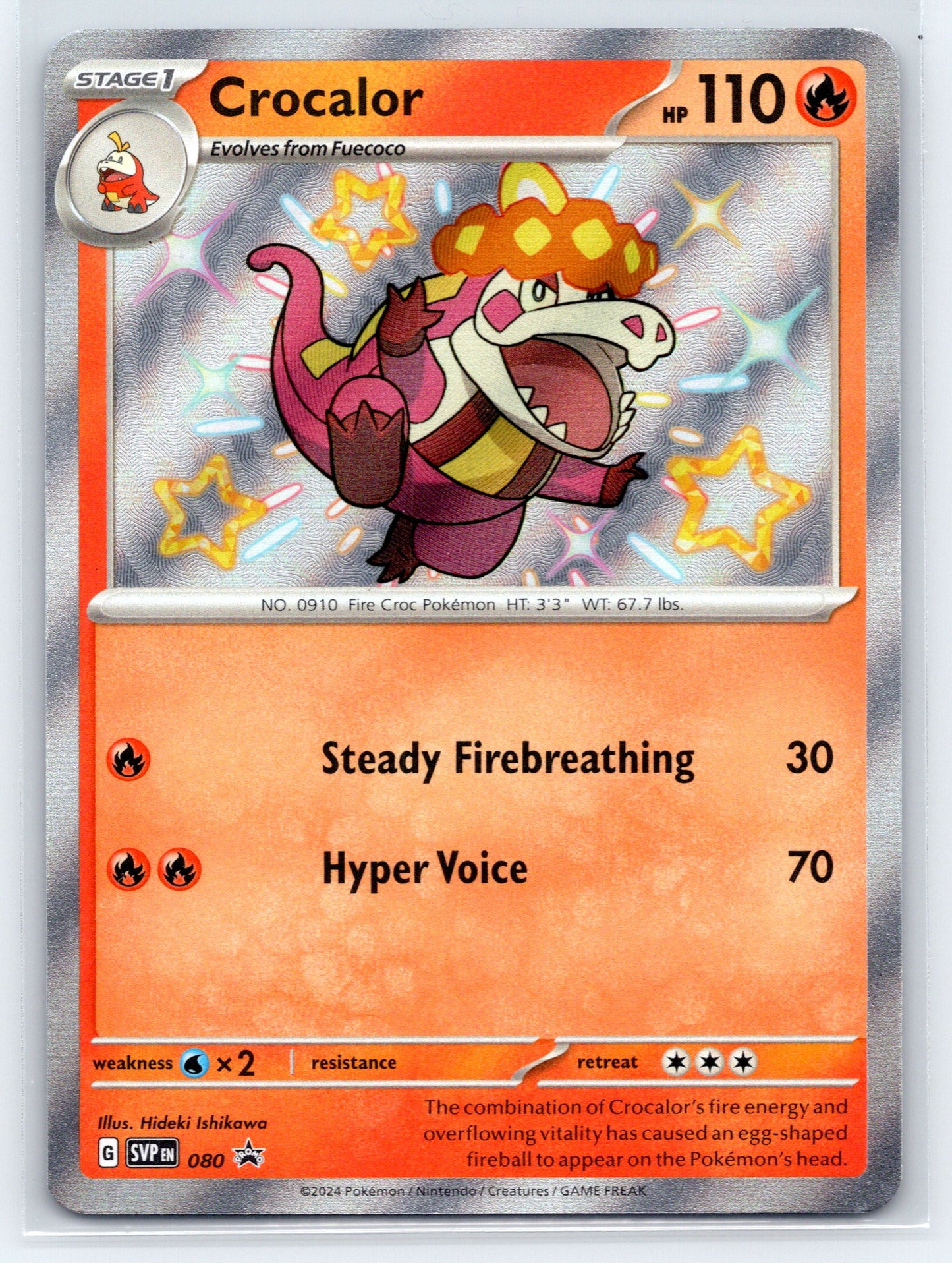 Crocalor - #080 - SV: Scarlet & Violet Promo Cards