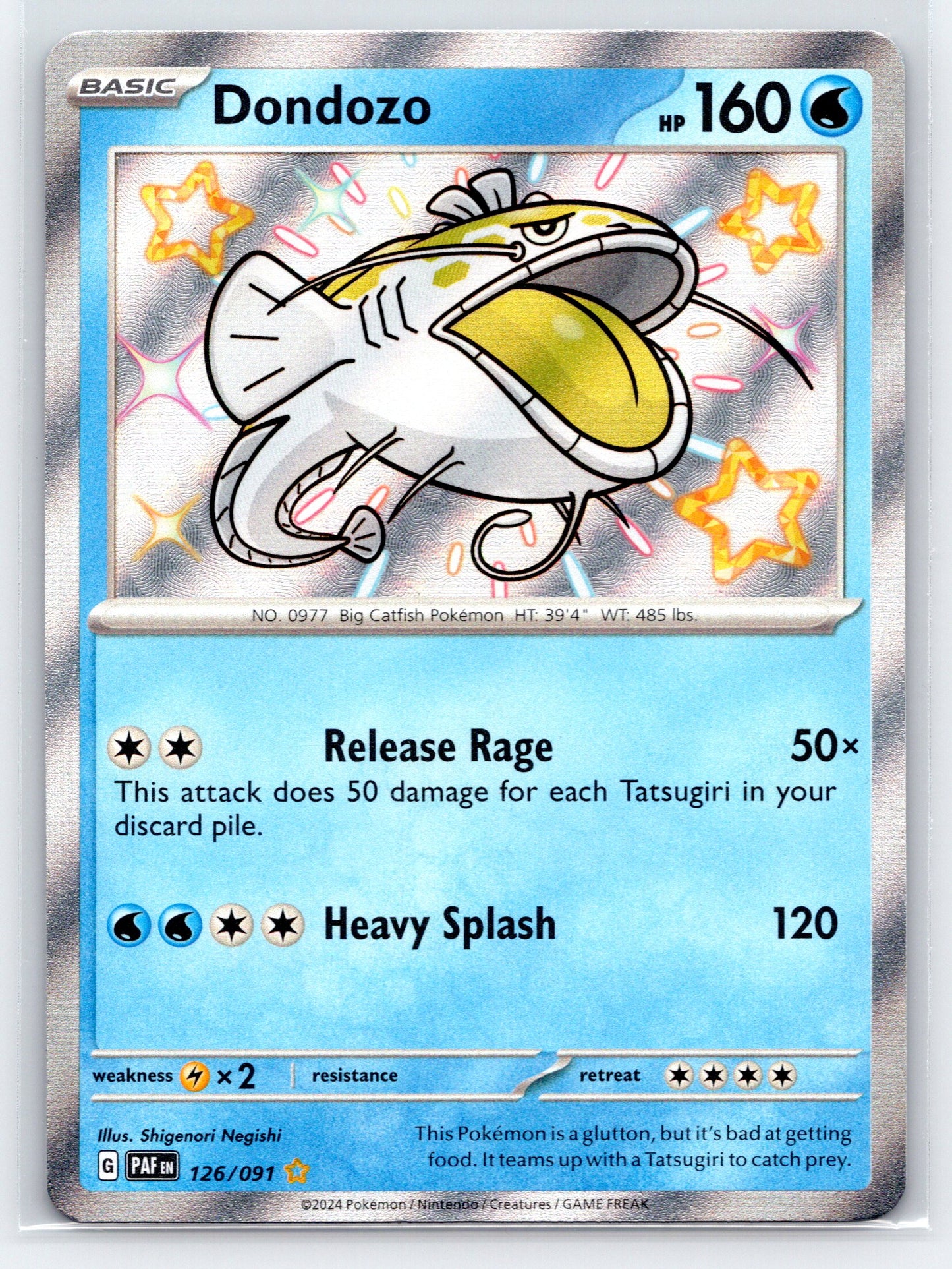 Dondozo - #126/091 - SV: Paldean Fates