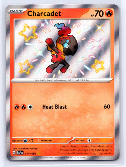 Charcadet - #114/091 - SV: Paldean Fates
