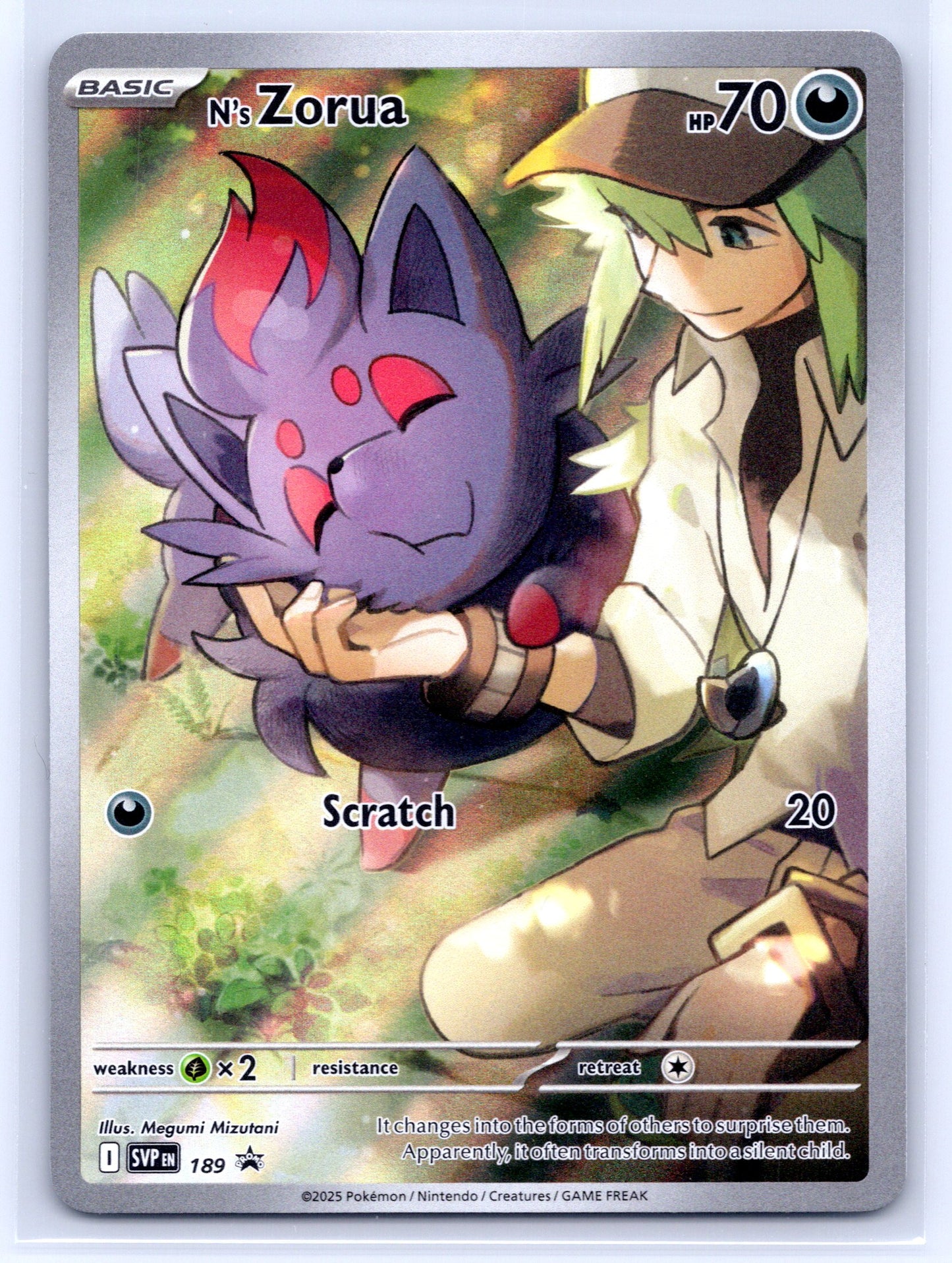 N's Zorua - #189 - SV: Scarlet & Violet Promo Cards