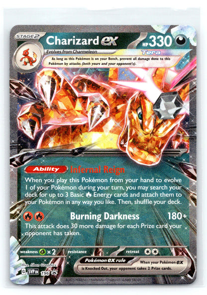 Charizard ex -196 - #196 - SV: Scarlet & Violet Promo Cards