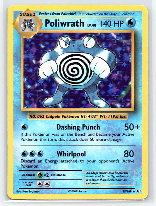 Poliwrath - #25/108 - XY - Evolutions