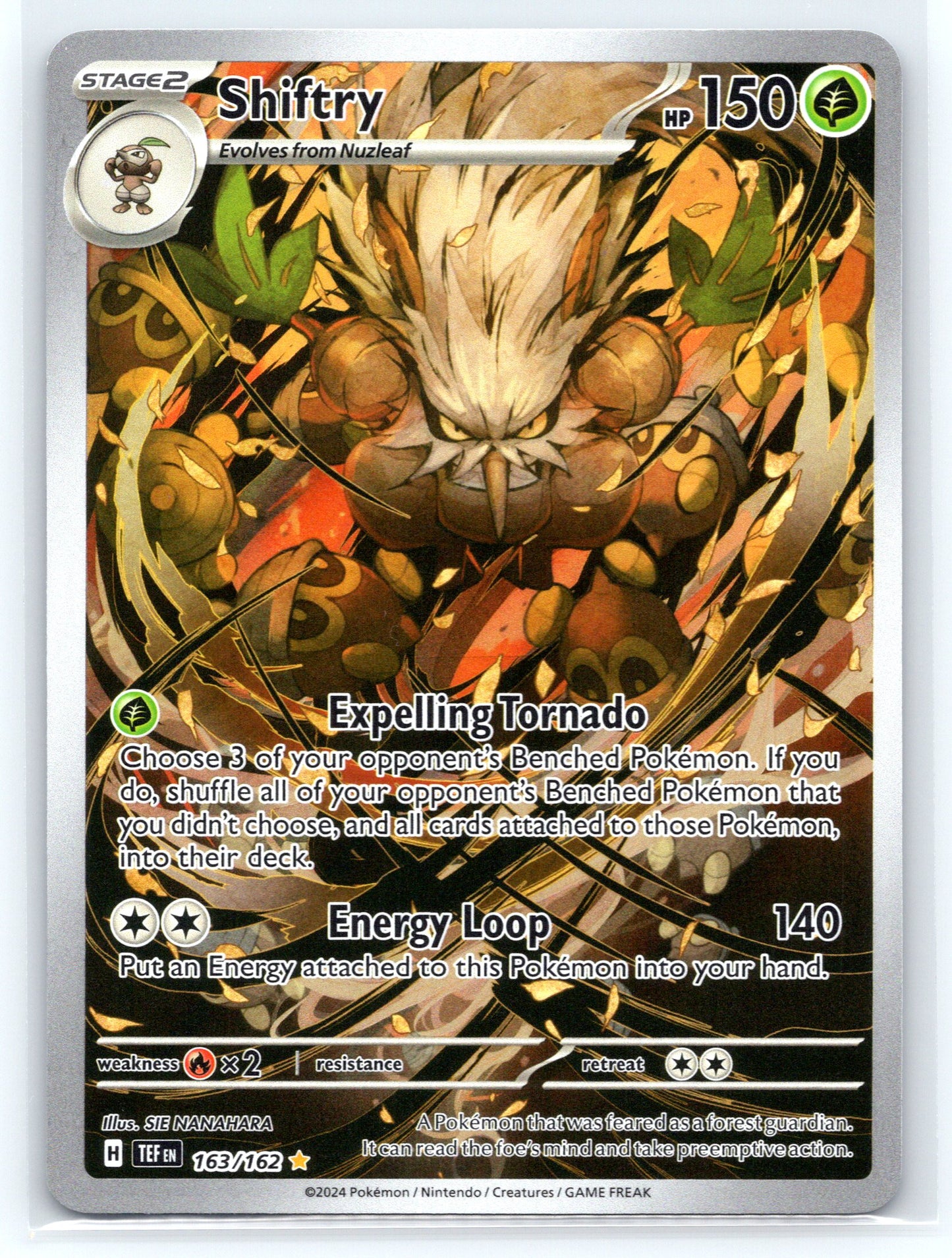 Shiftry - #163/162 - SV05: Temporal Forces