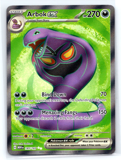 Arbok ex - #185/165 - SV: Scarlet & Violet 151