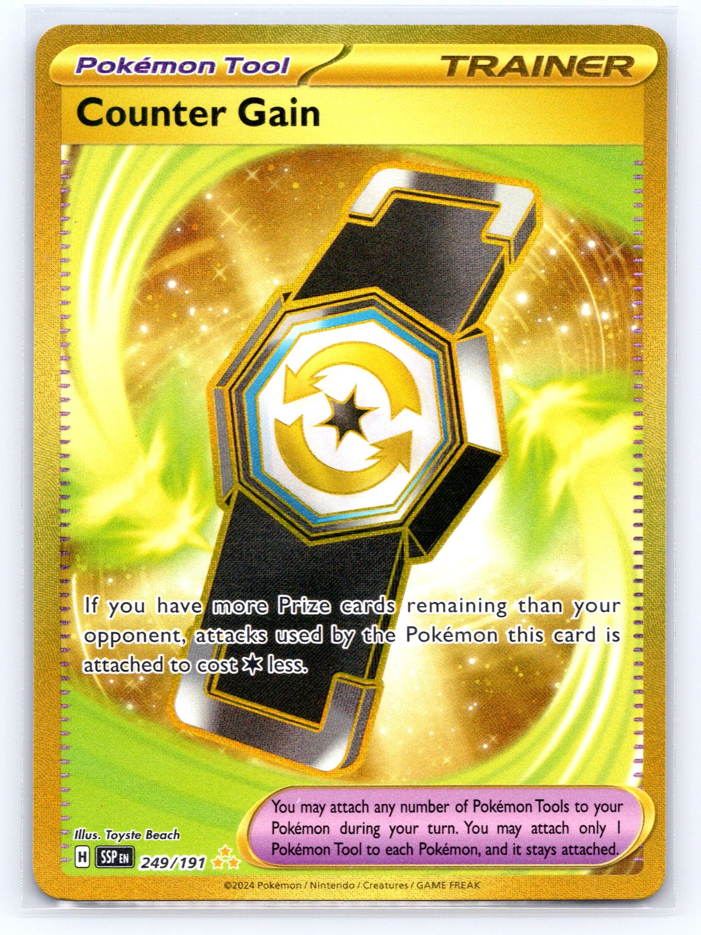 Counter Gain - #249/191 - SV08: Surging Sparks