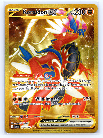 Koraidon ex - #254/198 - SV01: Scarlet & Violet Base Set