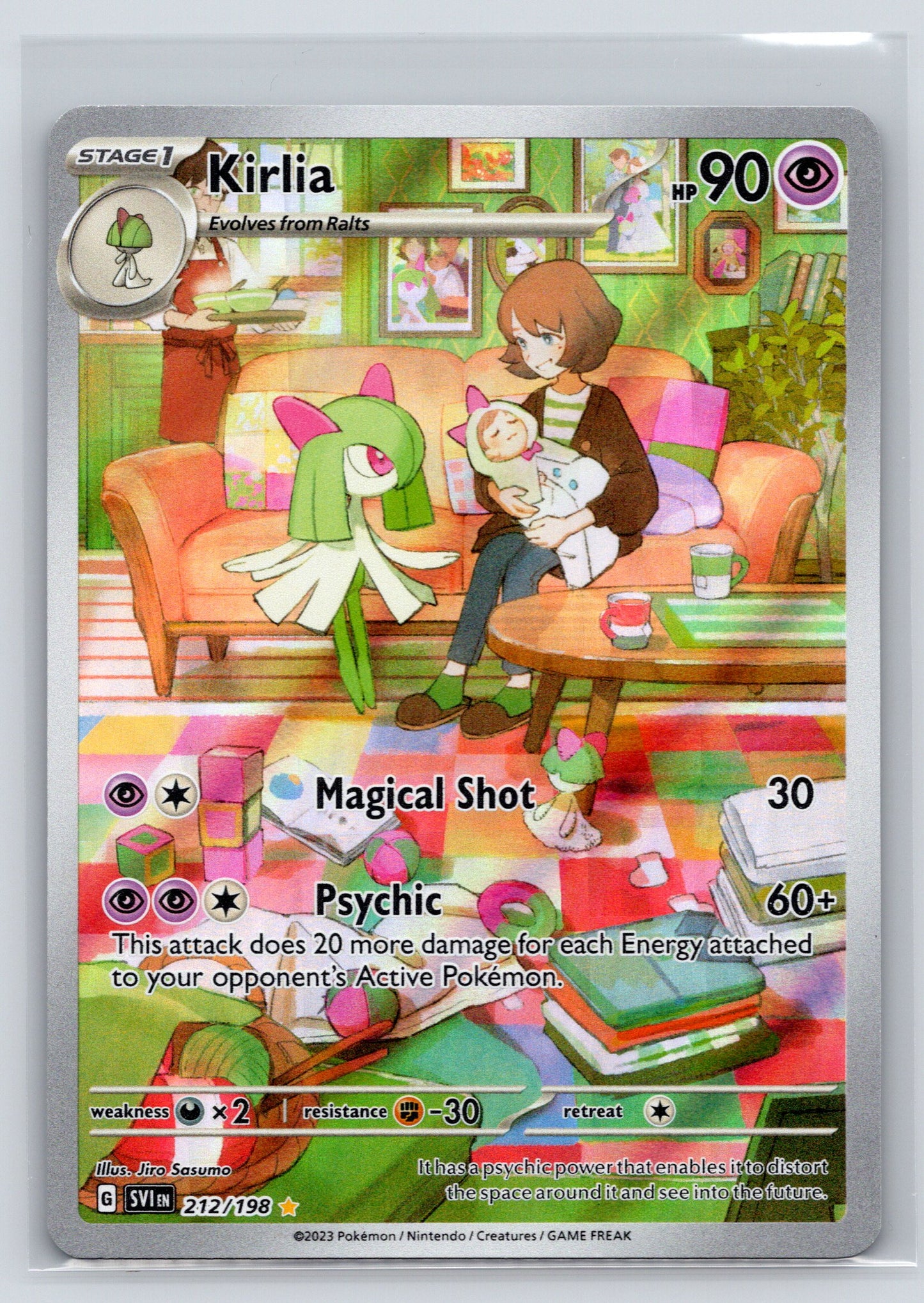 (Few scratches) Kirlia - #212/198 - SV01: Scarlet & Violet Base Set
