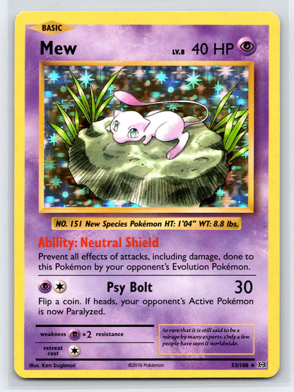 Mew - #53/108 - XY - Evolutions